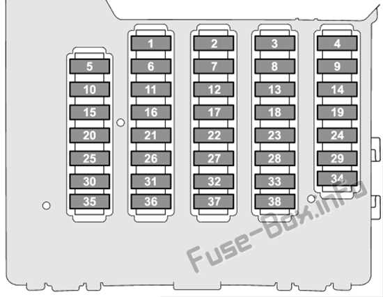2000 subaru legacy fuse box diagram