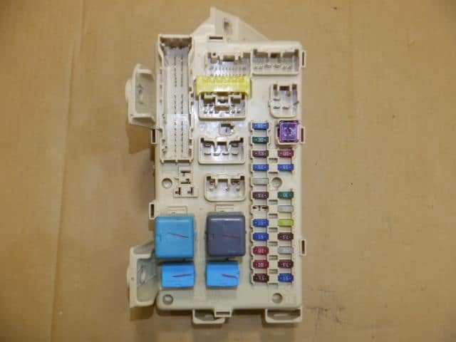 toyota wish fuse box diagram