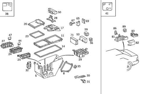 1992 mercedes w140 fuse box diagram