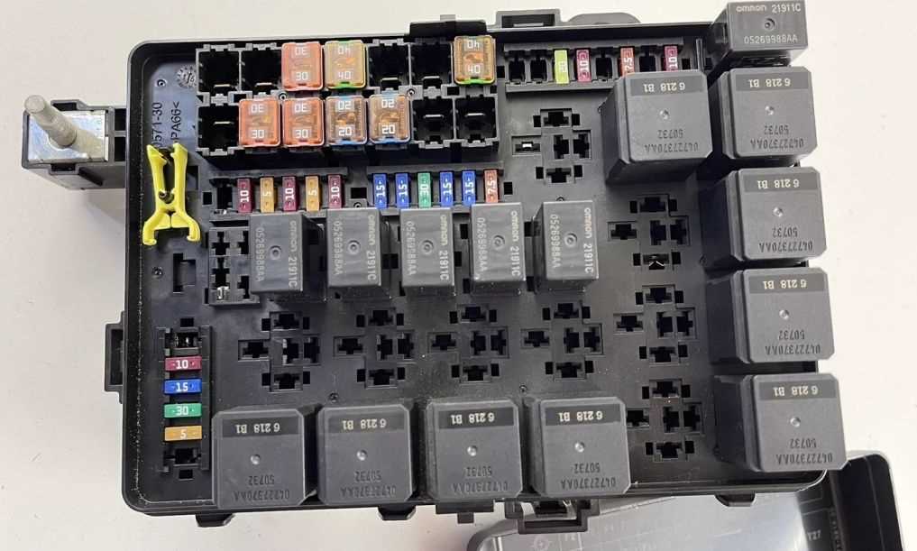 maserati ghibli fuse diagram