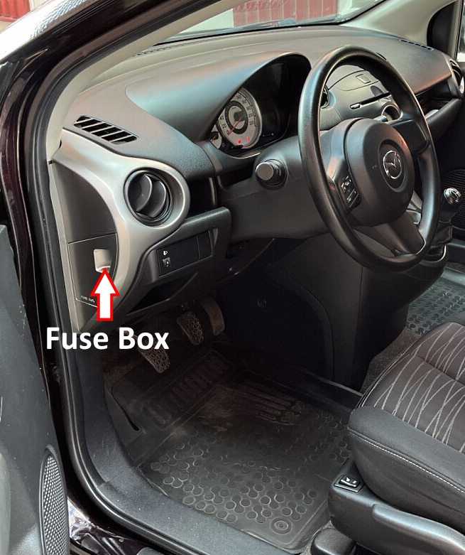 mazda 2 fuse diagram