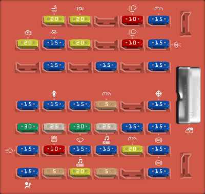 2001 v6 mustang fuse box diagram