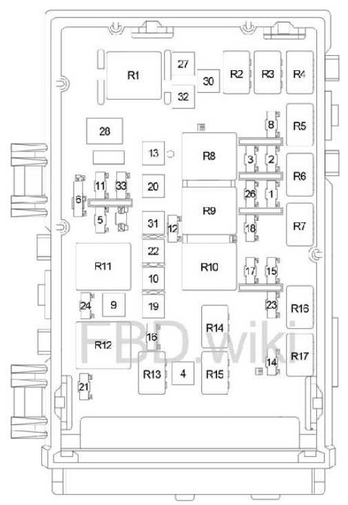 1993 plymouth voyager fuse box diagram