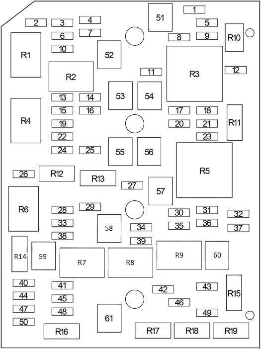2016 chevy impala fuse box diagram