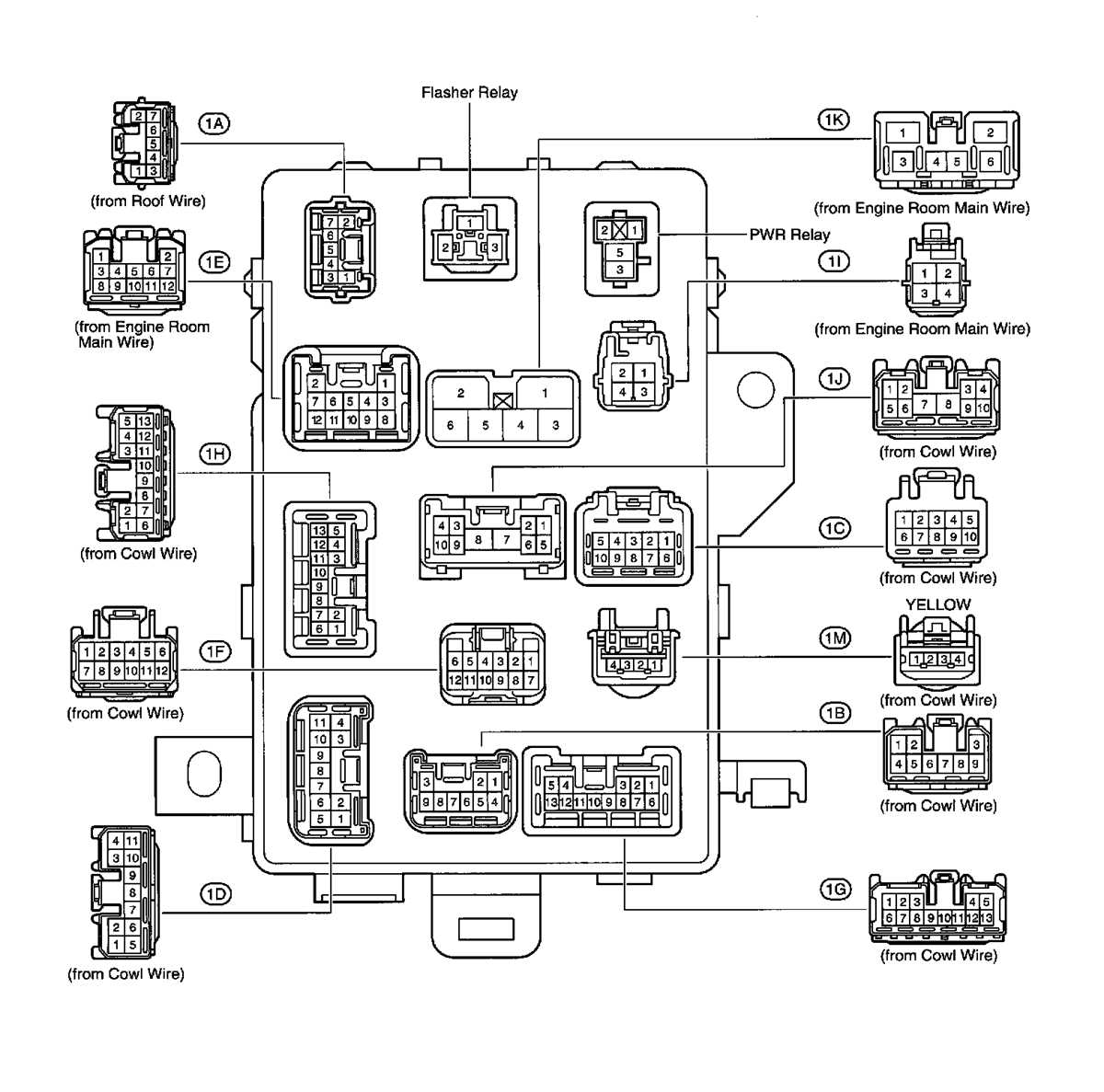 01 tacoma prerunner interoir fuse diagram