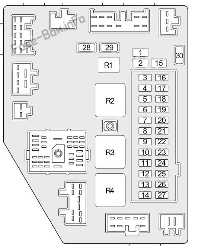 1999 cherokee fuse box diagram