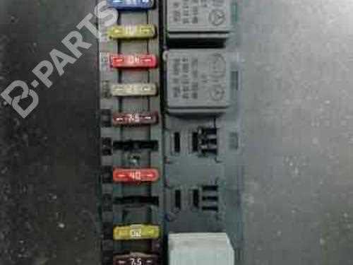 mercedes e class w211 fuse box diagram
