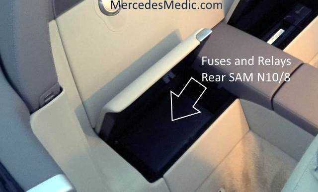 mercedes r230 fuse box diagram