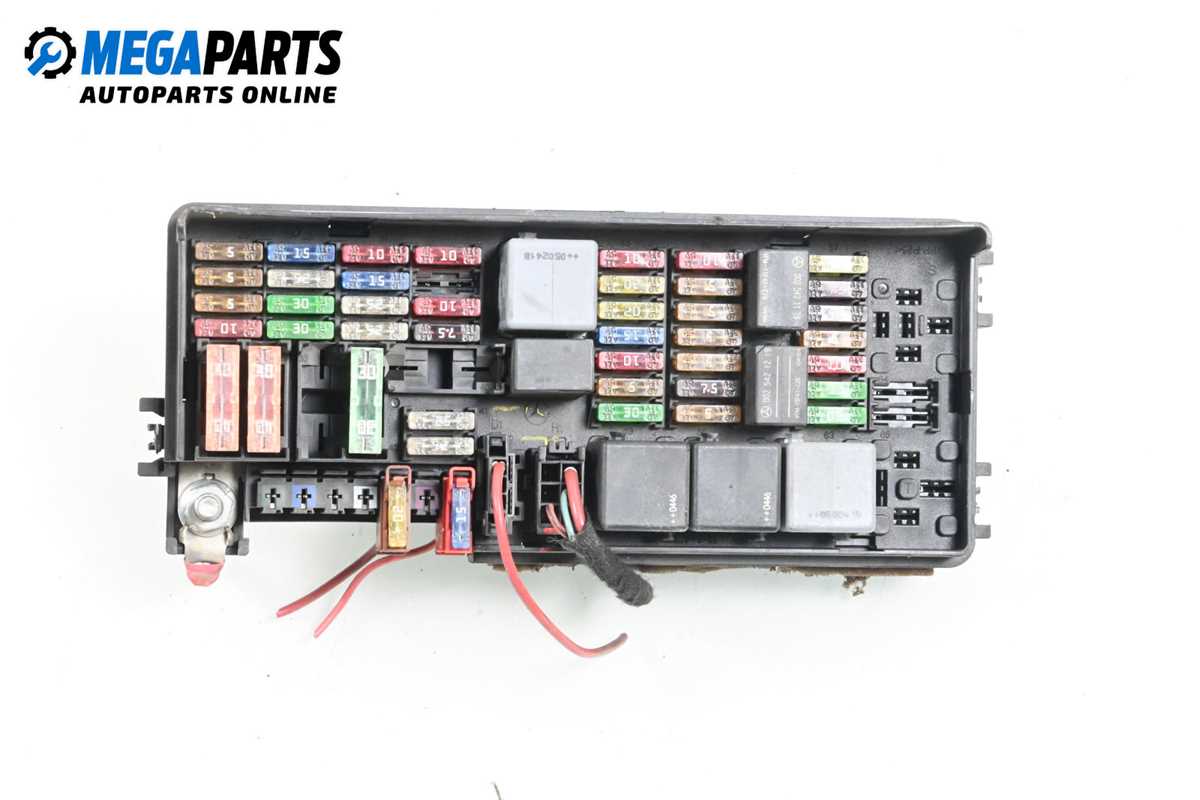 mercedes w164 fuse diagram