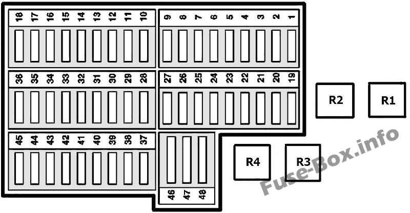 mercedes w169 fuse box diagram