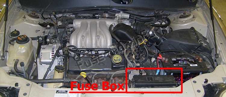 mercury sable 2000 fuse box diagram