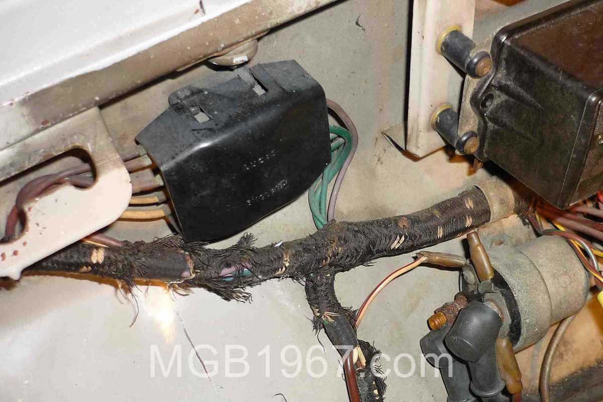 mgb fuse box diagram mgb fuse box diagram