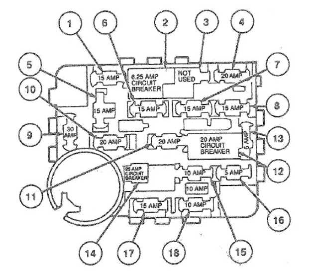 1995 mazda b3000 fuse box diagram