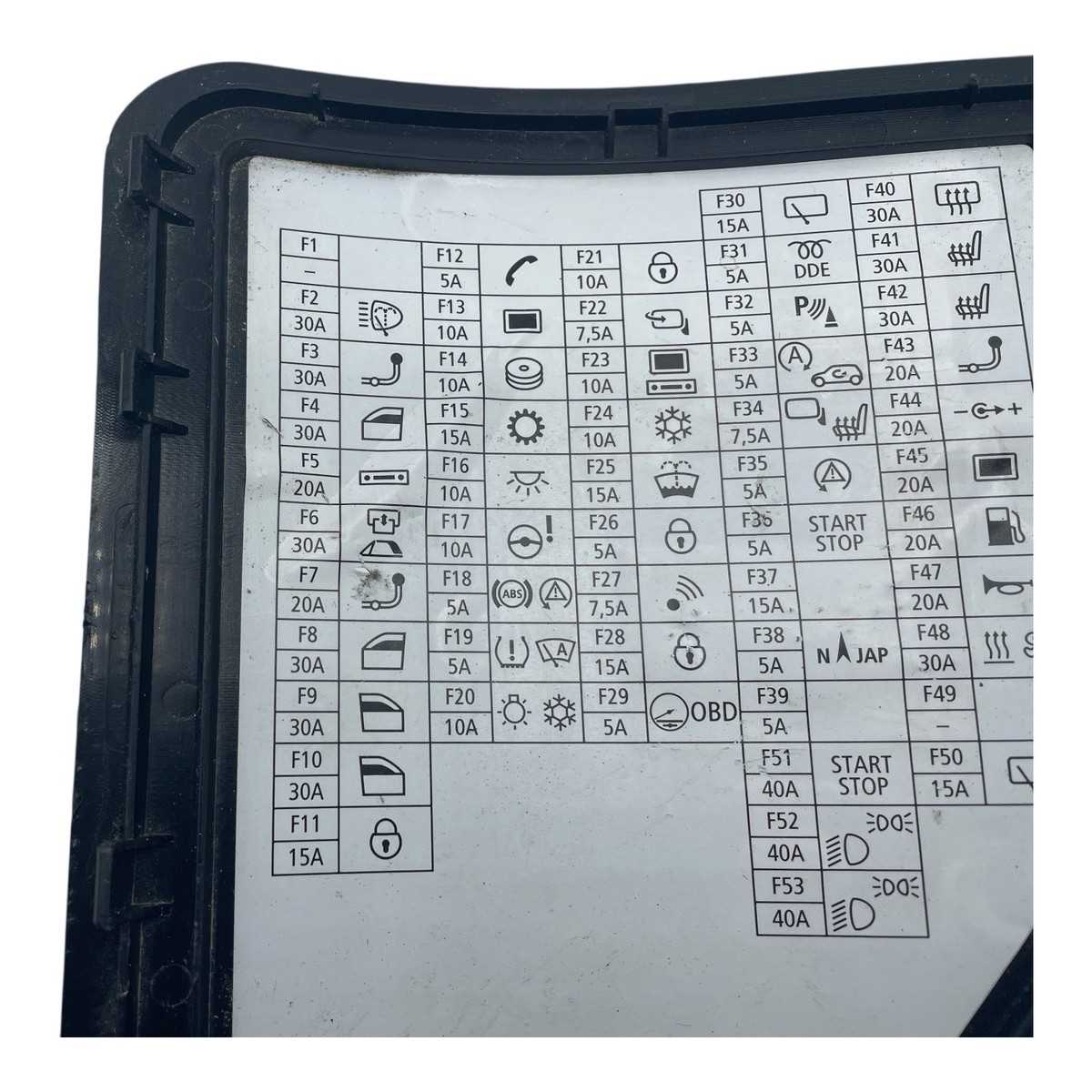 mini cooper f55 fuse box diagram