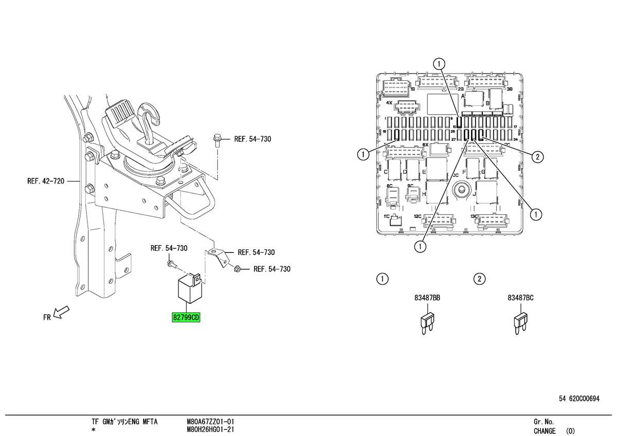 mitsubishi fuso fuse box diagram