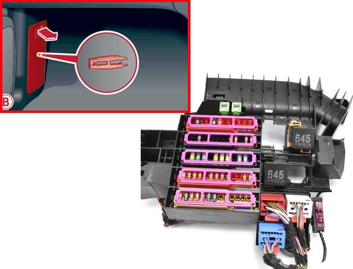 audi a4 b9 fuse diagram