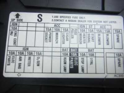 2003 infiniti g35 fuse diagram