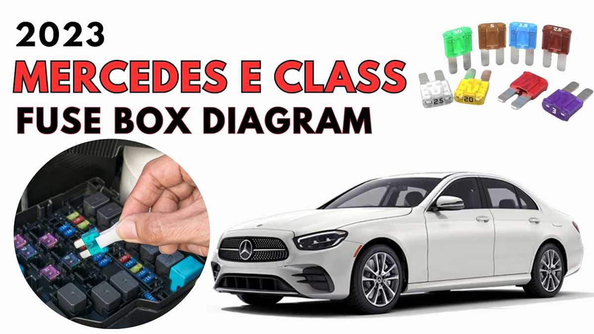 mercedes e class w213 fuse box diagram