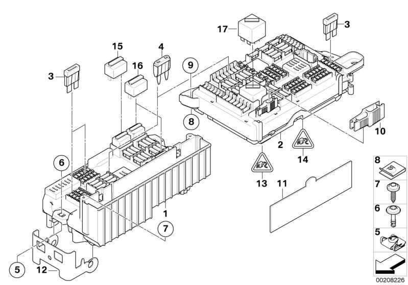 2010 bmw x6 fuse box diagram