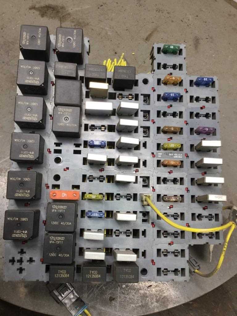 freightliner fl70 fuse panel diagram