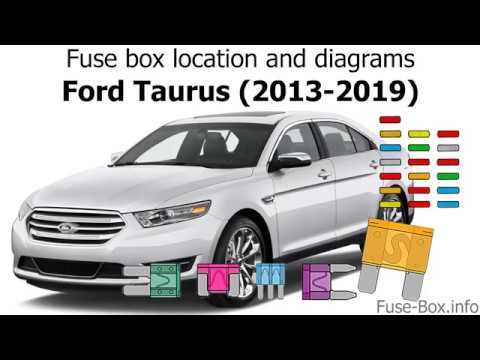 2019 ford taurus fuse box diagram