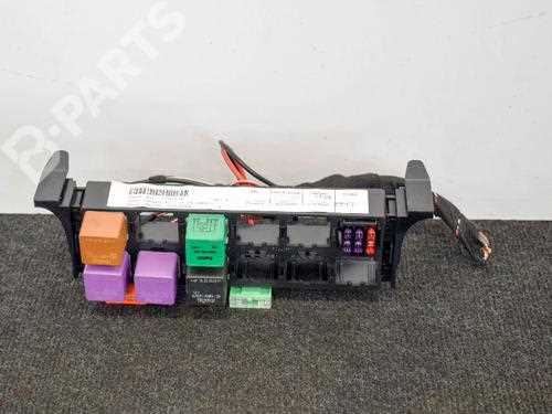porsche 911 997 fuse box diagram