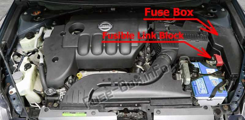 2007 altima fuse box diagram
