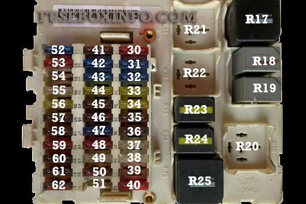 2003 ford focus fuse diagram