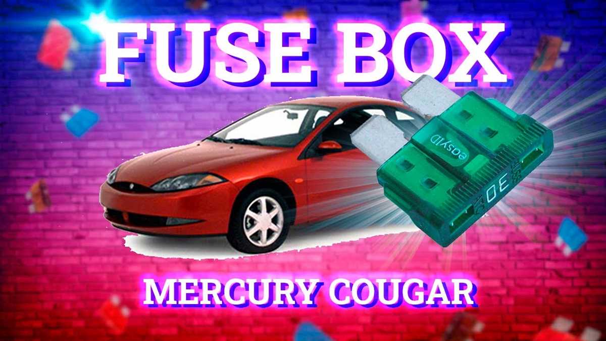 01 cougar interior fuse diagram