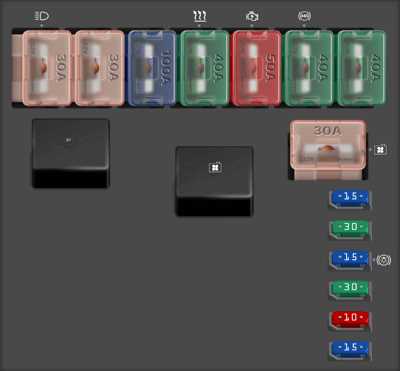mazda familia fuse box diagram