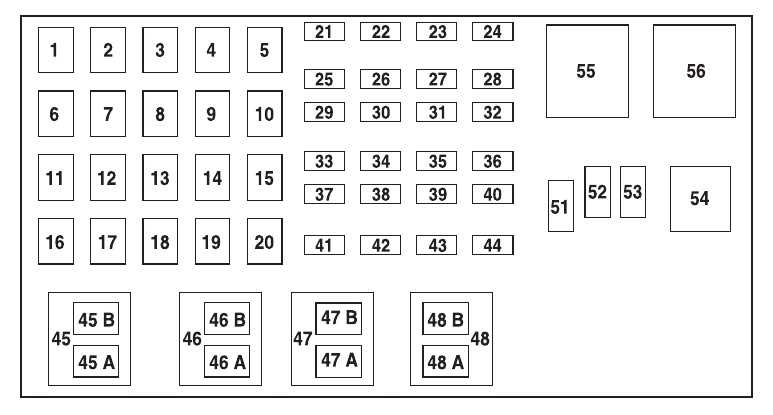 1996 mazda b3000 fuse box diagram