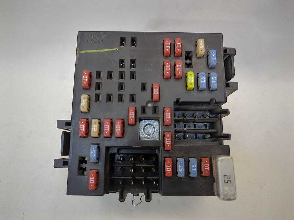 06 chevy fuse box diagram