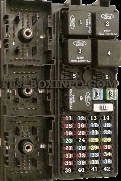 ford taurus 2002 fuse box diagram
