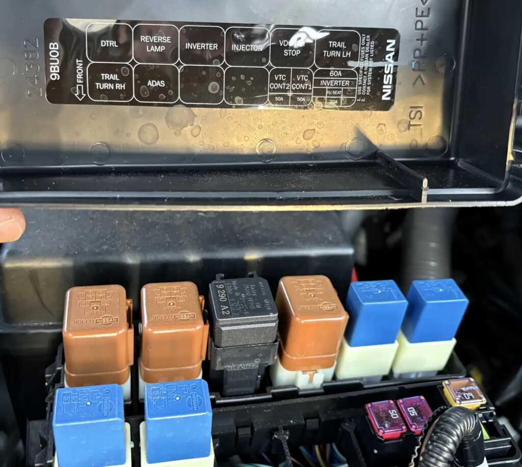 nissan frontier fuse diagram