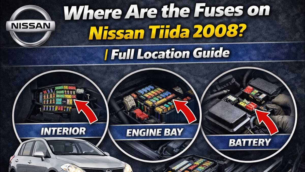nissan tiida fuse box diagram
