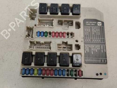 nissan x trail t31 fuse box diagram