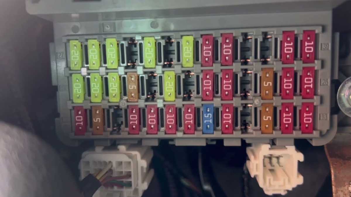2020 honda civic fuse box diagram