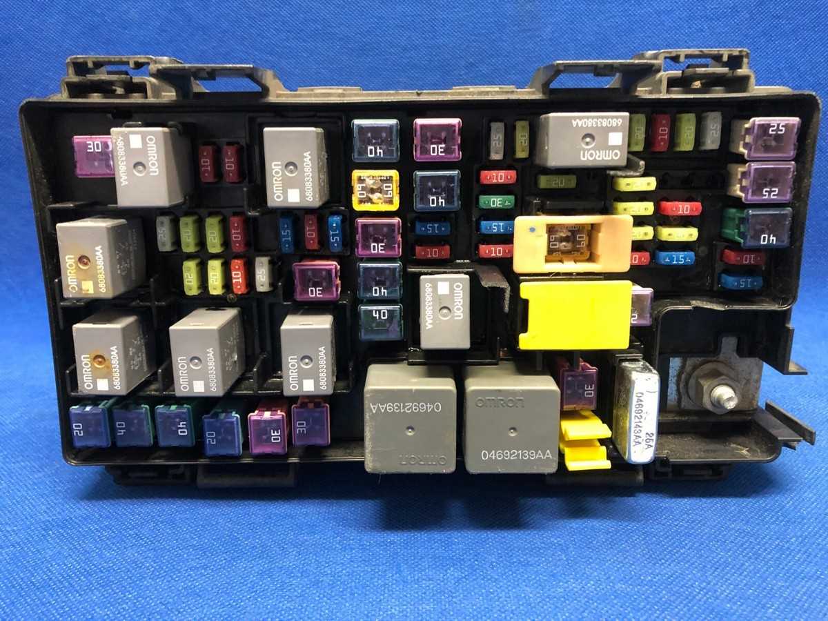 chrysler town and country fuse box diagram