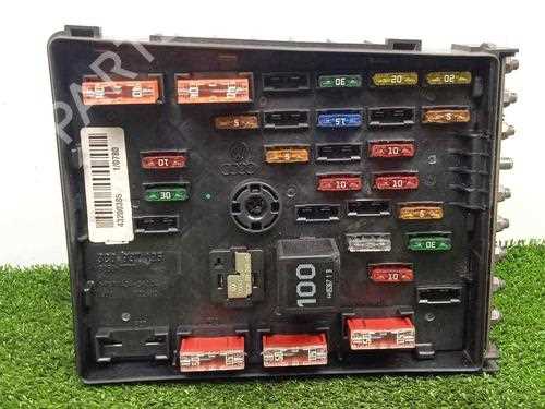 vw passat b6 fuse box diagram