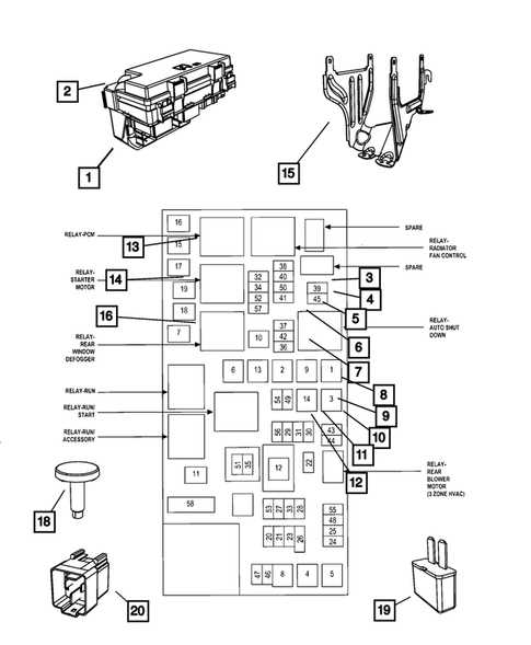 2007 chrysler pacifica fuse box diagram