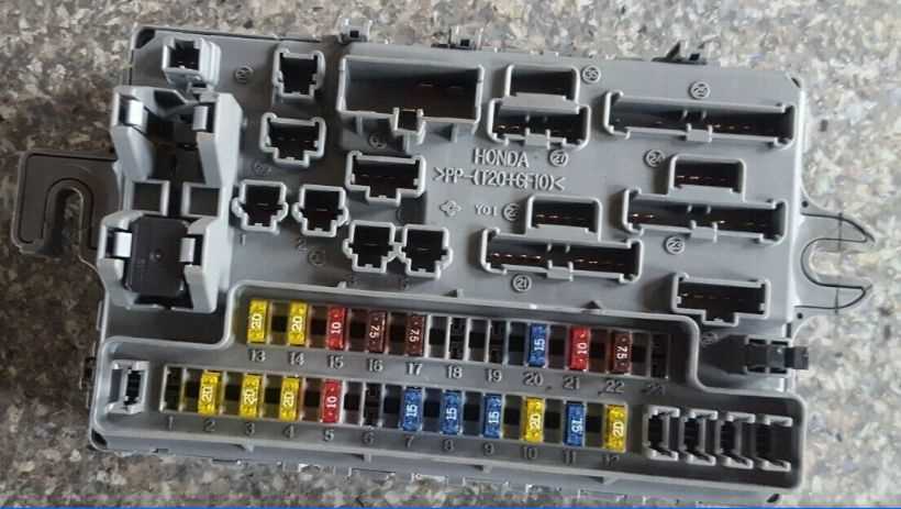 2007 honda fit fuse box diagram