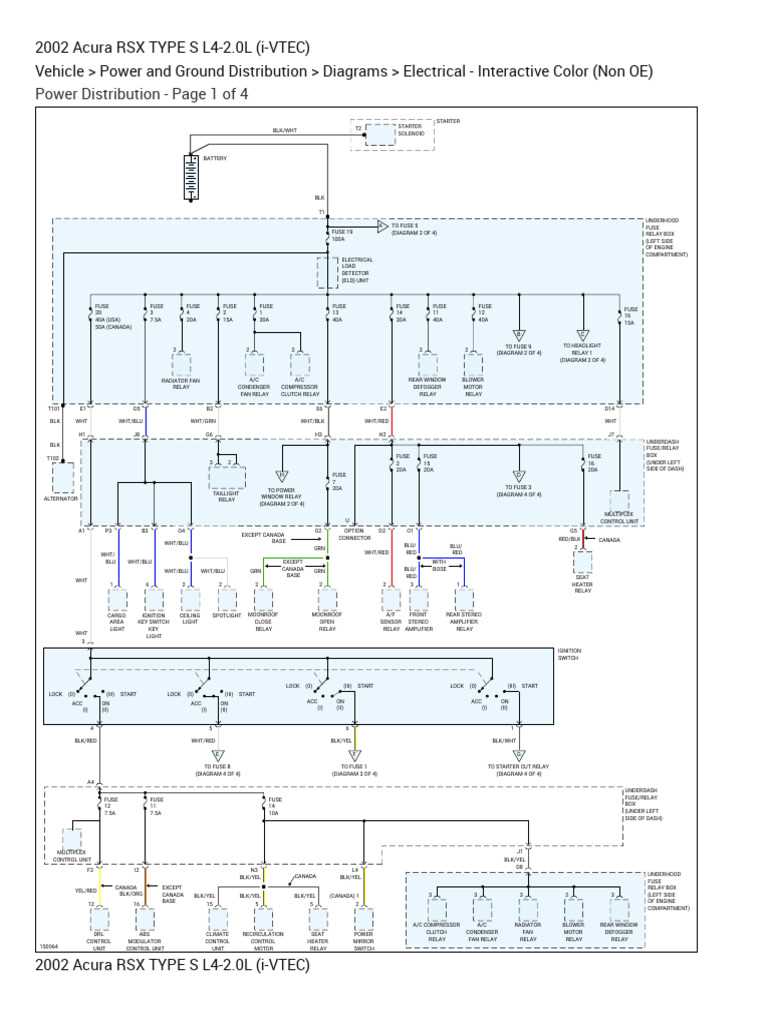 06 rsx type s fuse box diagram
