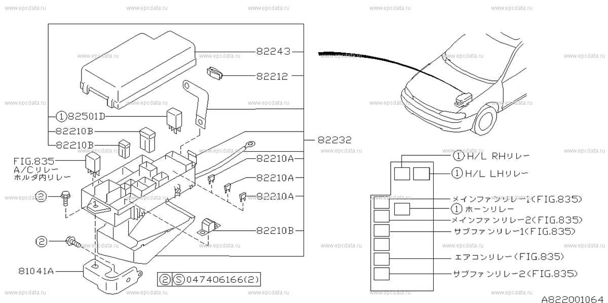 04 forester fuse diagram