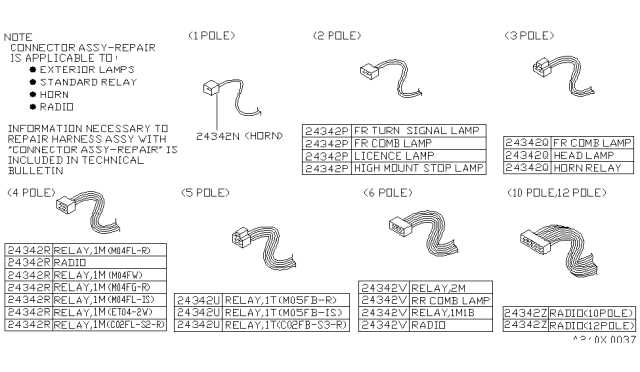 1994 nissan pathfinder fuse box diagram