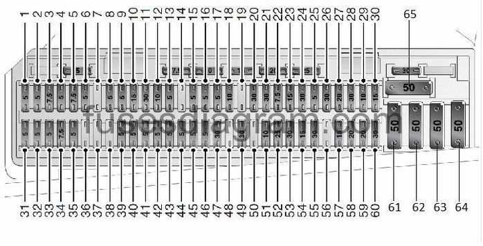 2012 range rover fuse box diagram