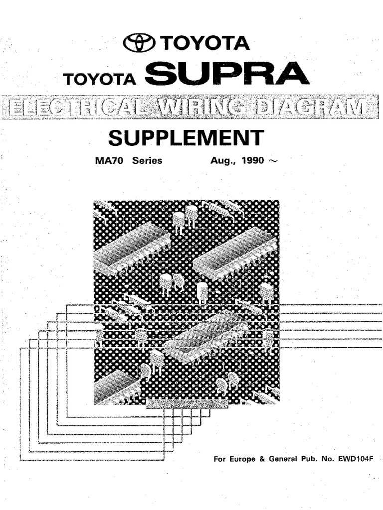 1989 toyota supra fuse box diagram