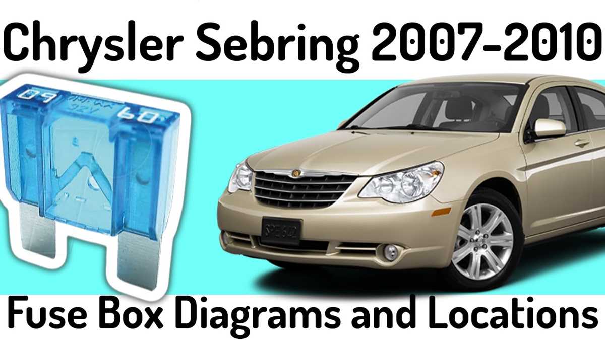 2007 chrysler sebring 2.4 fuse box diagram