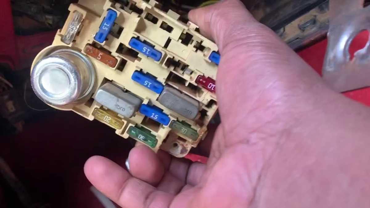 1989 ford f350 fuse box diagram