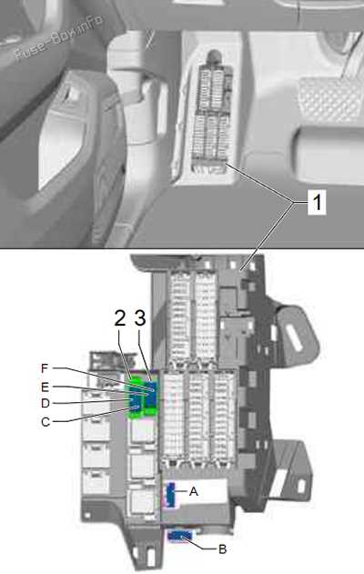 vw touareg fuse box diagram