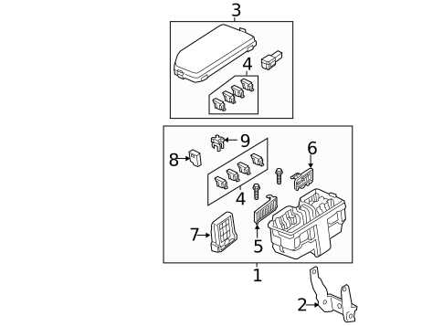 honda crv 2013 fuse box diagram